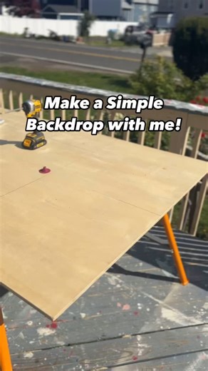 David Quinones on Instagram: "Build a Simple Arched Backdrop With Me! 1. Find your center point — mine was 21” from the top (both horizontally and vertically). 2. Attach a screw to the center — I used the Milescraft Circle Guide Kit, but there are other DIY methods too! 3. Connect your circle jig — don’t have this one? Check out my reel on how to make your own! 4. Line up your router to the edge of the board and do a quick dry pass to make sure it tracks correctly. 5. Lock it in place — now you’