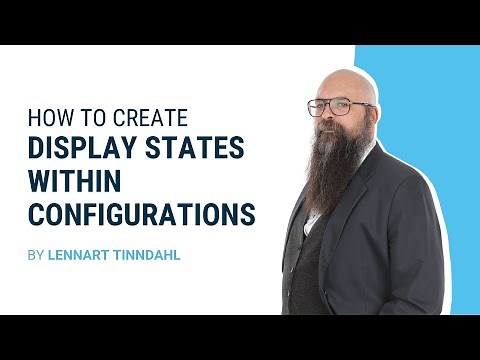 SOLIDWORKS TUTORIAL: How to create Display States within configurations