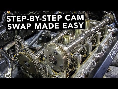 How To Swap Honda K20 K24 K-Series Camshafts