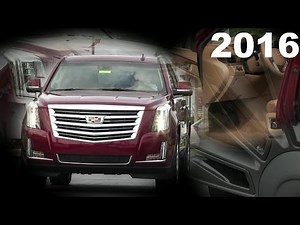 2016 Cadillac Escalade Platinum: detailed tour and review of features