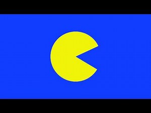 Pacman - Free HD Green Screen Animation