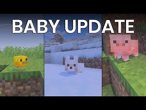 Update Baru BABY MOB Minecraft - Preview Minecraft 26.0.27