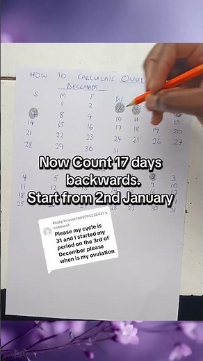 How to Calculate Your Ovulation Day Easily 🗓️✨| ovulation day #womenshealth