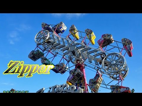 Zipper Ride // Best Fair Ride Ever // Off and On ride pov