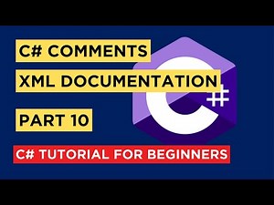C# - Part 10 - Comments - Single Line - Multi Line - XML Documentation - Tutorial For Beginners