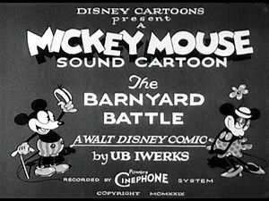 The Barnyard Battle (1929) Mickey Mouse