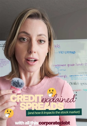 #creatorsearchinsights the bond market is in the spot light for multiple reasons. 1. Treasury yields are going nuts 2. Corporations are borrowing to build and expand AI Traditionally, when trying to understand liquidity risk and credit risk, we would look at credit spreads and asses the corporate borrowing rates versus the risk free rate. But, if treasuries are the baseline, what happens when that baseline is increasing??? Are they really tighter?? Yields demand a premium for risk. Food for thou