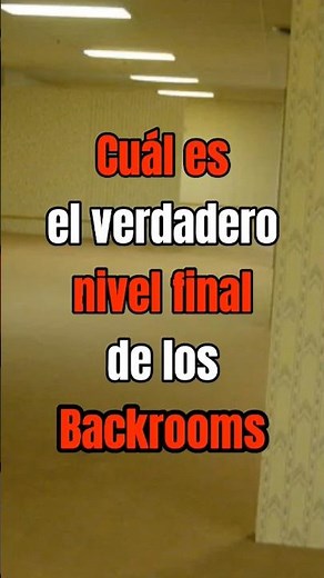 What is the true final level of the Backrooms? #backrooms #fear #terrifying #terror #legends
