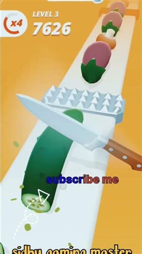 “Oddly Satisfying Cutting Game! 🔪 #PerfectSlice #SatisfyingCut #SatisfyingVideo #ASMRGaming