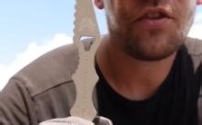 美国BENCHMADE蝴蝶车载救援破窗器安全带割钩战术EDC应急装备测评179