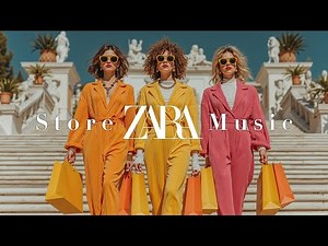 ZARA Store Music Playlist 2025 ~ Fashion Ambience for Shopping & Boutiques