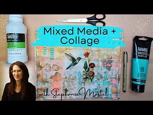 Mixed Media Art Collage Tutorial: Creating "Wish"