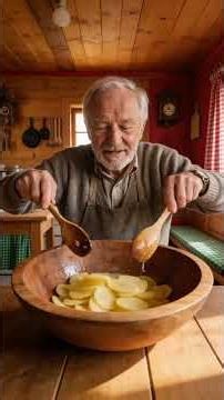 Authentic German potato salad recipe #germanfood #potatosalad #recipe