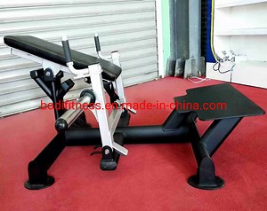 [Hot Item] Commercial Gym Equipment Fitness Product Hip Thrust Machine in Plate Loaded Glute Drive Glute Bridge Machine