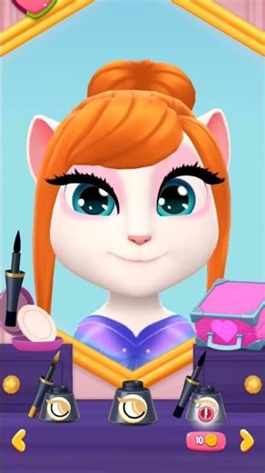 Bloom fairy from Winx Club cosplay makeover in my talking angela 2