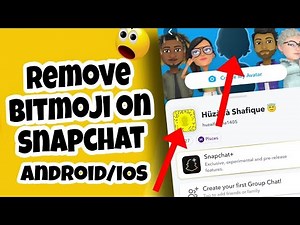 2025 UPDATED ✅ How to QUICKLY Remove / Delete Bitmoji from Snapchat