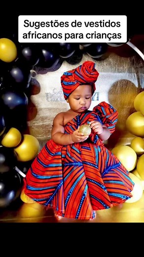 Moda Africana para Crianças: Vestidos e Trajes