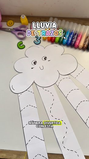 Práctica el trazo y recorte de manera divertida con esta actividad ✍🏻🧩 Ideal para desarrollar la motricidad fina y coordinación mano ojo 🧠🤩🙌🏻 #crecemos #maestraespecial #motricidad #coordinacion | crecemos_cln