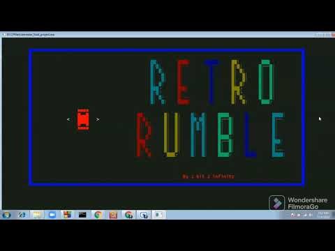 Racing Game with C | Single Player | Multi Player | Retro Rumble gameplay