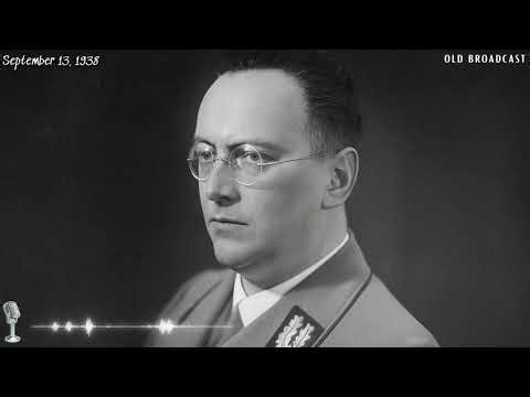Konrad Henlein's Ultimatum to Prague | Sudeten Crisis Escalates - September 13, 1938