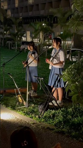 High School Students Sing “Nada Sou Sou” in Okinawa | American Village Street Live