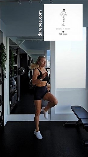 40 High Knees [ Exercise of the Day ]