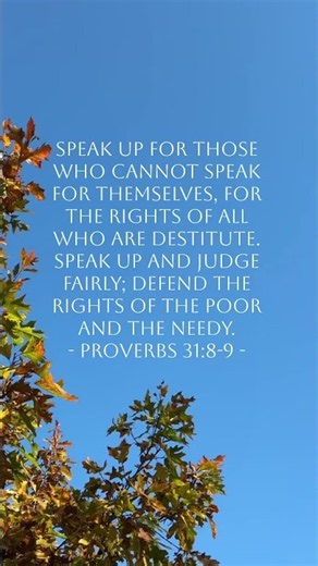Speak Up For Those In Need #god #quotes #jesus #proverbs #bible #bibleverse #dogood #biblequote