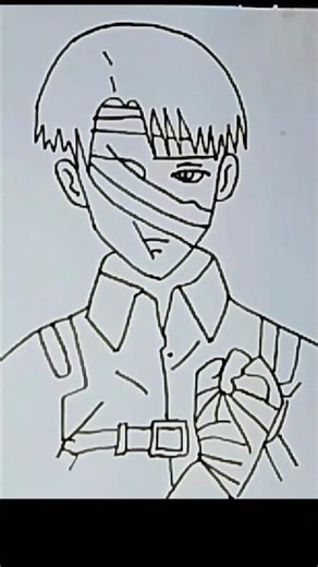 Itachi Uchiha Drawing Outline | How To Draw Itachi With Crows | Naruto Anime Sketch Step By Step#art
