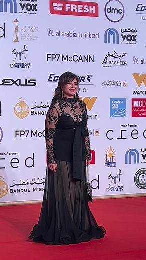 7.6K views · 75 reactions | Enigma Exclusive: Live from the Red Carpet at the 46th Cairo International Film Festival Opening Ceremony. @elhamshahin @cairofilms | Enigma Magazine | Facebook