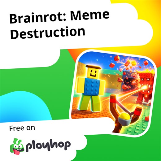 Brainrot: Meme Destruction: Play Online For Free On Playhop