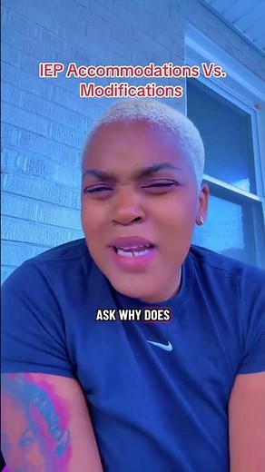 IEP Modifications VS Accommodations