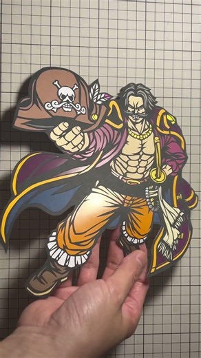 ONE PIECE切り絵 ロジャー#切り絵 #onepiece #paperart #cuttingart