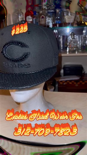 #exoticsheadwearinc #chicago #hats #caps #chicagobearsfan