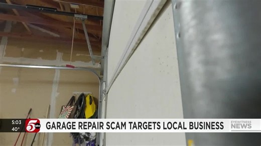 Garage repair scam targets local business | Haystack News