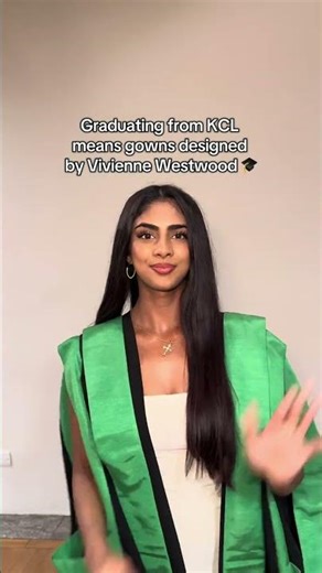 Designer Graduation gowns#kcl #graduation