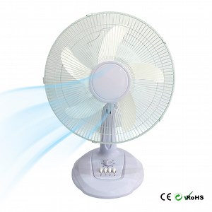 [Hot Item] Good Quality AC/ DC Table Fan Electric Fan Air Cooling Fan with Timer
