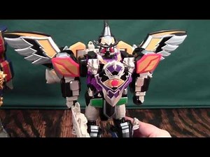Mahou Sentai Magiranger Wolkaiser Review / Power Rangers Mystic Force Centaurus Wolf Megazord Review