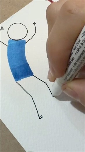 Gigante / día 74 pintando personitas