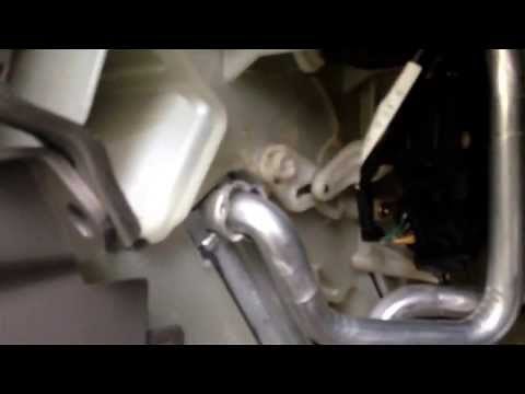 2001 Lexus RX300 heater wont blow hot. Faulty Mixer Door Servo Motor: Car Forensics