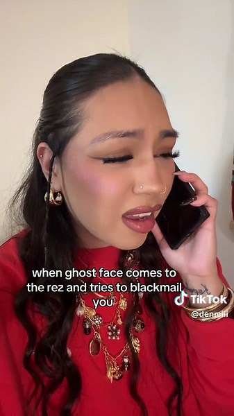 Native TikTok Videos: When Ghost Face Comes to the Rez