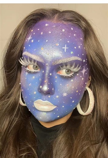 Gorgeous Galaxy Makeup Tutorial