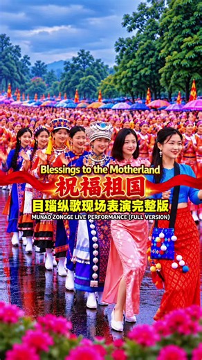 Bless the Motherland: Munao Zongge Performance Full Version [HD] ✨ The full version is now here! Set to the popular Chinese hit song