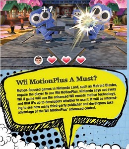 Not every Wii U game will use MotionPlus