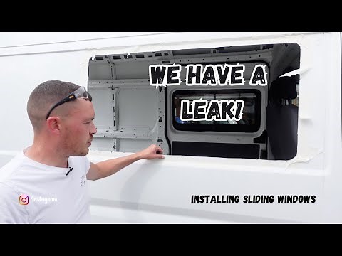 Installing Campervan Windows On A Citroen Relay