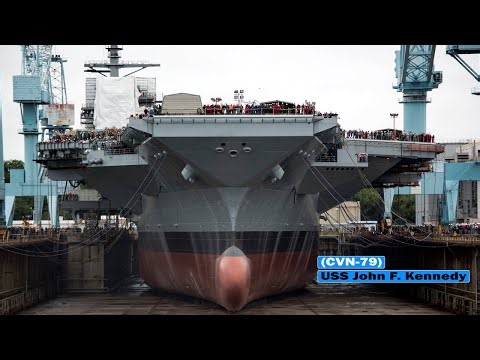 The US's newest giant aircraft carrier is finally ready to take over the world.