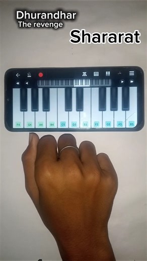 🔥 Shararat - Dhurandhar Revenge | Walkband Mobile Cover 🎹#shorts