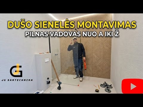 Kaip sumontuoti dušo pertvarą pačiam? | Išsamus gidas nuo A iki Ž