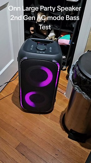 Onn Large Party Speaker 2nd Gen Deep Bass Test #Onn #jbl #bass | jbl partybox