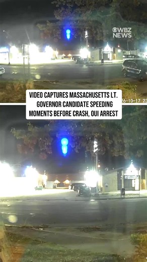 New video shows the moments before Massachusetts Republican lieutenant governor candidate, Shawn Oliver, crashed his car in New Bedford Saturday night. Police say Oliver was speeding before his SUV flipped and hit multiple parked cars. He was later arrested and charged with operating under the influence of liquor. Oliver has since suspended his campaign. Read more at the link. #massachusetts