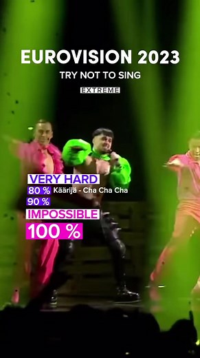 Extreme Version of Try Not to Sing Challenge - Eurovision 2023 Edition